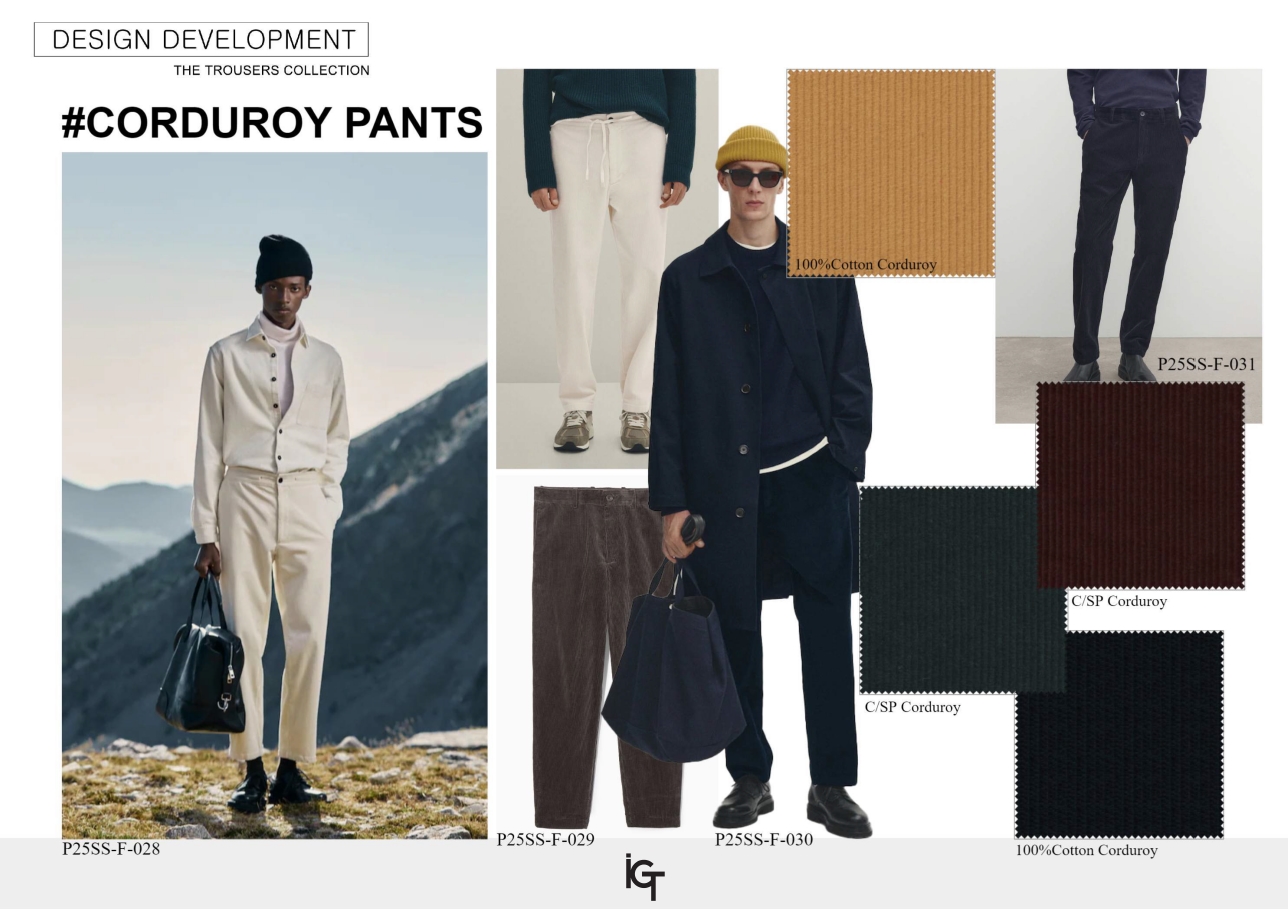 2025SS CORDUROY PANTS