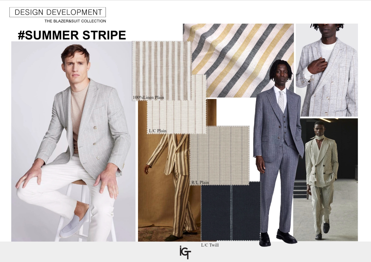 2025SS LININ SUMMER STRIPE